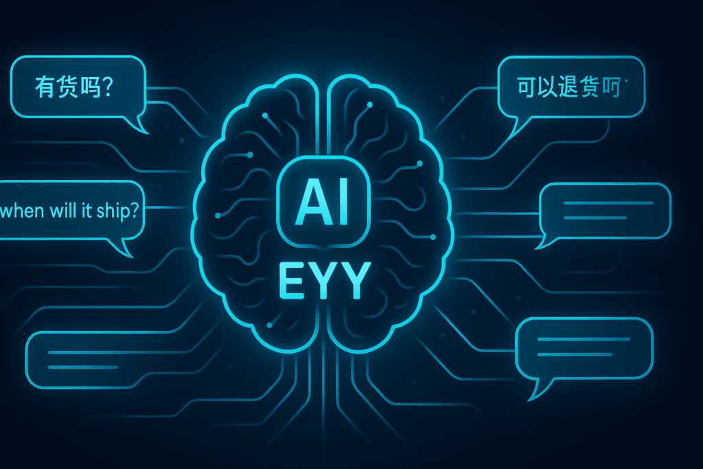 易歪歪AI智能识别买家意图,提供精准的自动回复。