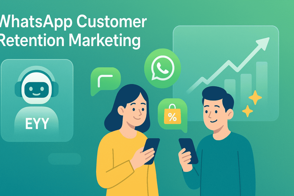 易歪歪 WhatsApp 客户维护与复购率提升图