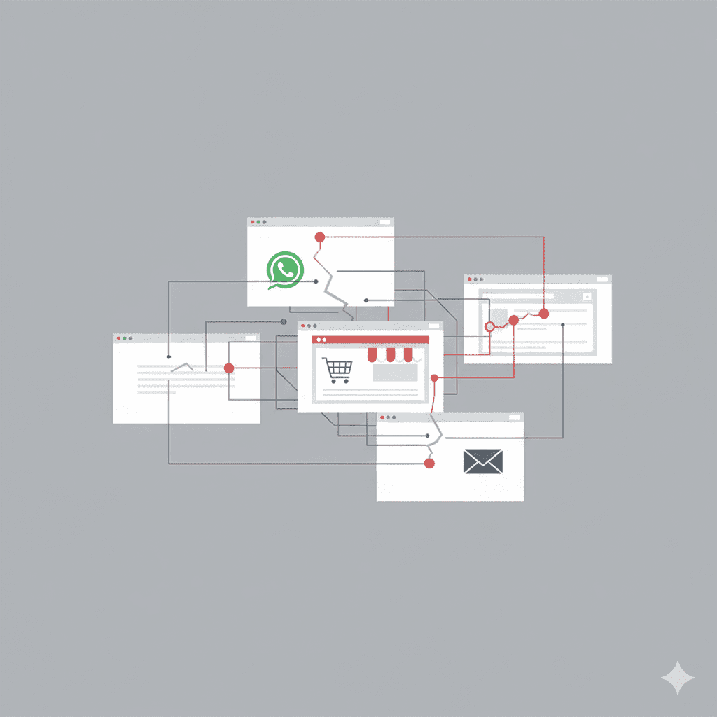 易歪歪支持团队成员通过云同步共享话术知识库的架构图